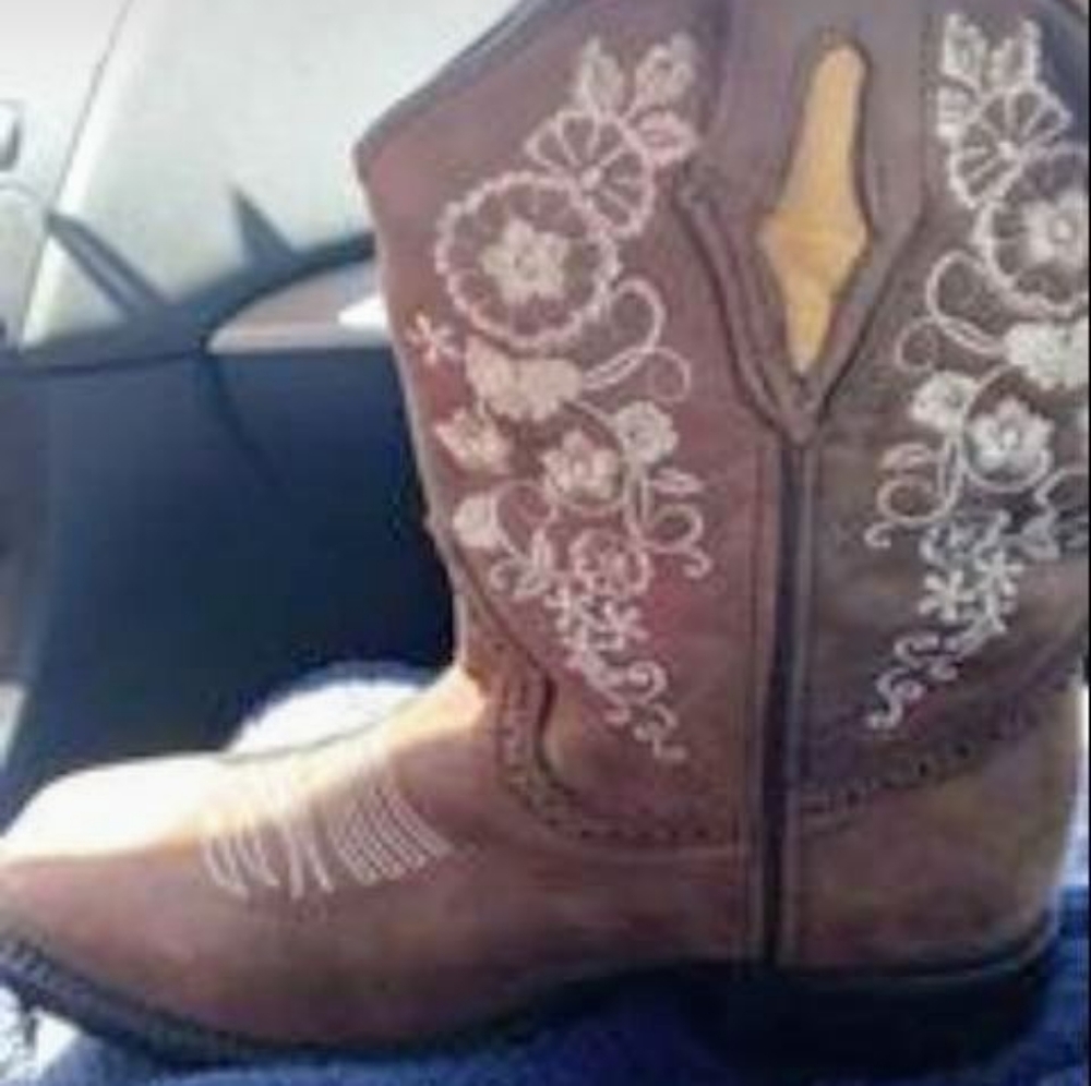 Western style corral boots